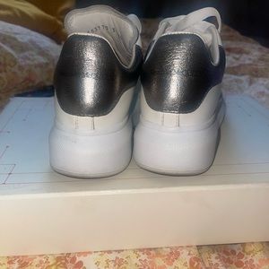 Alexander McQueen white sneakers size 35.5